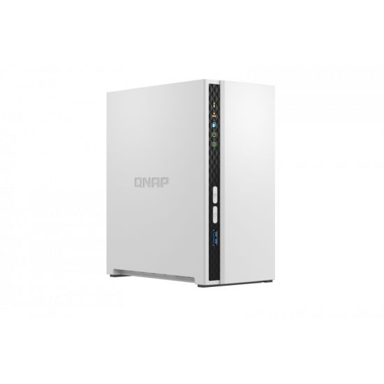 QNAP | 2-Bay ARM | TS-233 | Up to 2 SATA 6Gb/s, 3Gb/s | ARM 4-core | Cortex-A55 | Processor frequency 2.0 GHz | 2 GB | N/A