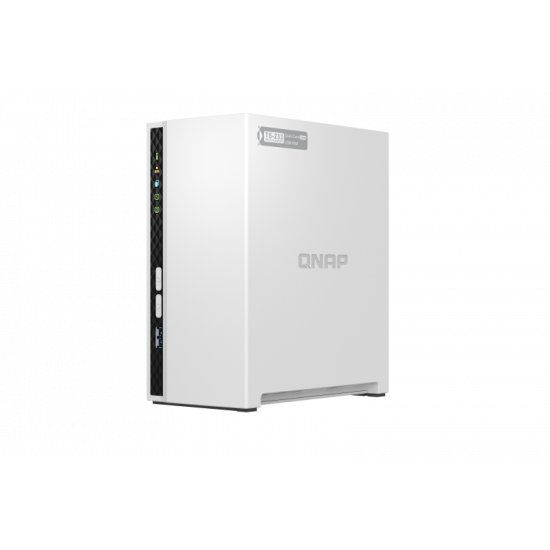 QNAP | 2-Bay ARM | TS-233 | Up to 2 SATA 6Gb/s, 3Gb/s | ARM 4-core | Cortex-A55 | Processor frequency 2.0 GHz | 2 GB | N/A