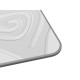 Genesis | Mouse Pad | Carbon 400 M Logo | 250 x 350 x 3 mm | Gray/White