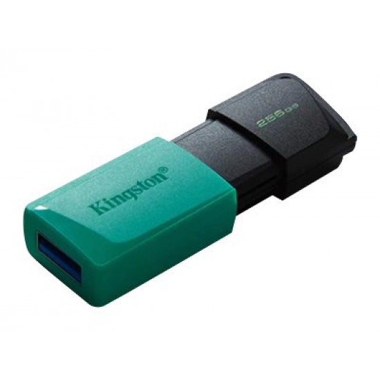 Kingston | USB Flash Drive | DataTraveler Exodia | 256 GB | USB 3.2 Gen 1 | Black/Teal