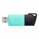 Kingston | USB Flash Drive | DataTraveler Exodia | 256 GB | USB 3.2 Gen 1 | Black/Teal