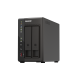 QNAP | 2-Bay desktop NAS | TS-253E-8G | Intel Celeron | J6412 4-core | Processor frequency 2.6 GHz | 8 GB