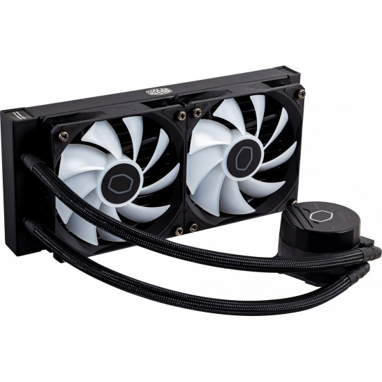 Cooler Master MasterLiquid 240L Core ARGB Processor Liquid cooling kit 12 cm Black