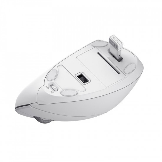 Trust Verto Vertical Ergonomic wireless mouse white (25132)