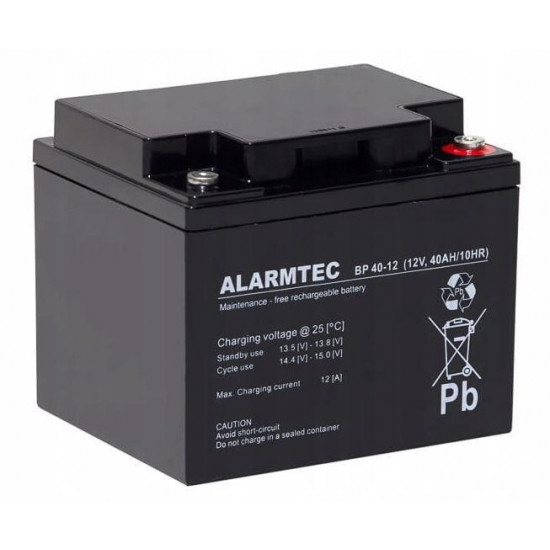 ALARMTEC BP Series AGM Battery 12V 40Ah