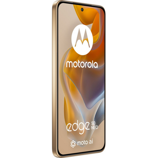 Motorola Edge 50 Neo 5G  (6.4) 120Hz Dual SIM Android 14 5G USB Type-C 12 GB 512 GB 4310 mAh Latte Beige