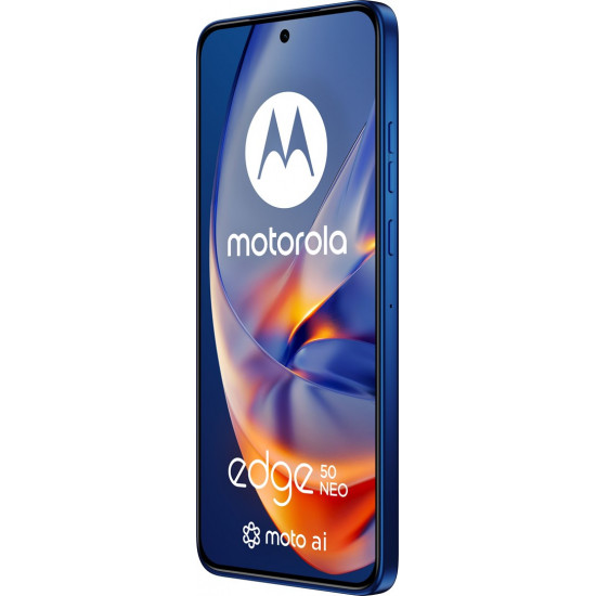 Motorola Edge 50 Neo 5G  (6.4) 120Hz Dual SIM Android 14 5G USB Type-C 12 GB 512 GB 4310 mAh Nautical Blue