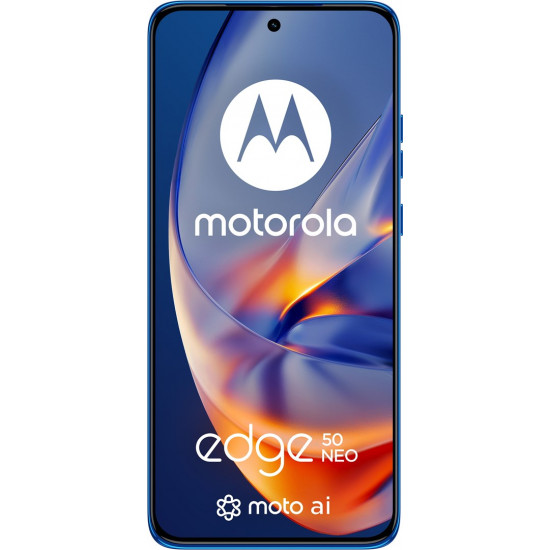 Motorola Edge 50 Neo 5G  (6.4) 120Hz Dual SIM Android 14 5G USB Type-C 12 GB 512 GB 4310 mAh Nautical Blue