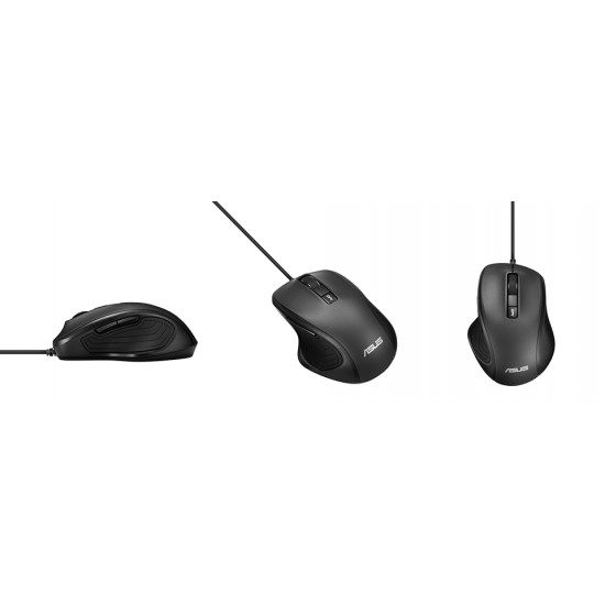 Asus | Ergonomic Mouse | UX300 PRO | Wired optical mouse | Wired optical | USB 2.0 | Black