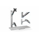 Digitus | Wall mount | Workstation | Adjustable Height, Tilt, Swivel | 27  | Maximum weight (capacity) 6 kg | Silver