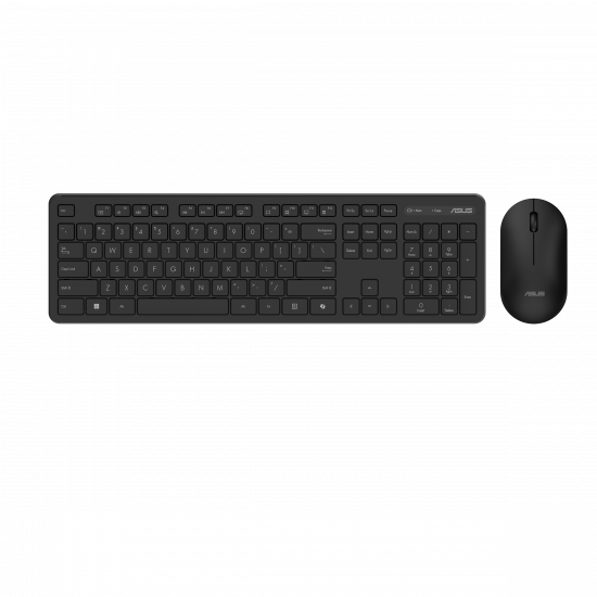 Asus CW100 | Keyboard and Mouse Set | Wireless | LT | Black | 2.4 GHz