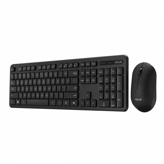 Asus CW100 | Keyboard and Mouse Set | Wireless | LT | Black | 2.4 GHz