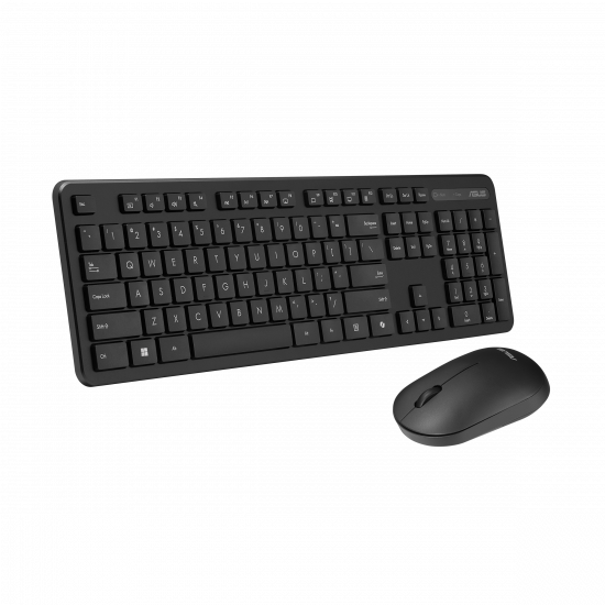 Asus CW100 | Keyboard and Mouse Set | Wireless | LT | Black | 2.4 GHz