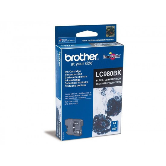 Brother LC-980BK ink cartridge 1 pc(s) Original Black