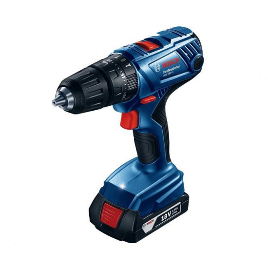 BOSCH IMPACT DRILL DRIVER 18V 54/21Nm 2x2.0Ah LI-ION GSB 180-LI