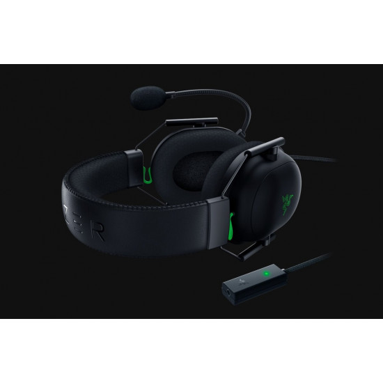 Razer Blackshark V2 Headset Wired Head-band Gaming Black, Green