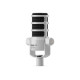 RØDE PodMic USB White - dynamic microphone for podcasting