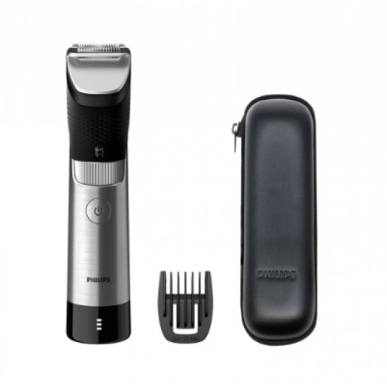 Philips 9000 Prestige Beard trimmer BT9810/15, SteelPrecision Technology, 3-level battery indicator, PowerAdapt Sensor