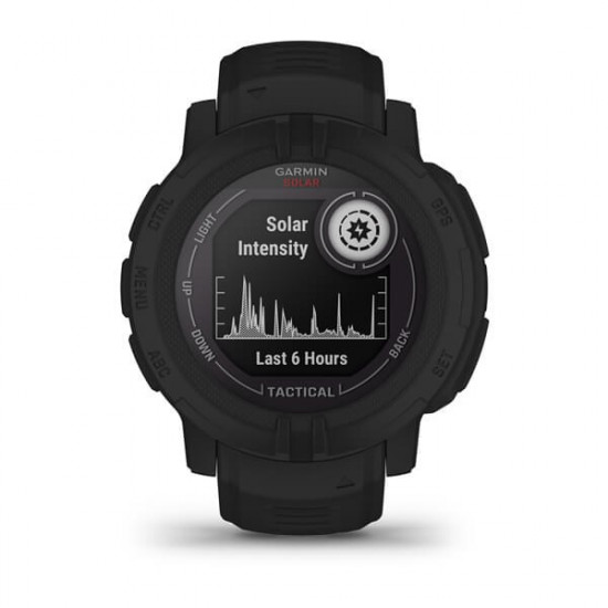 Garmin Instinct 2 Solar Tactical Edition 2.29 cm (0.9) MIP 45 mm Digital 176 x 176 pixels Black GPS (satellite)