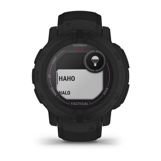 Garmin Instinct 2 Solar Tactical Edition 2.29 cm (0.9) MIP 45 mm Digital 176 x 176 pixels Black GPS (satellite)