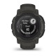 Garmin Instinct 2 Solar 2.29 cm (0.9) MIP 45 mm Digital 176 x 176 pixels Graphite GPS (satellite)