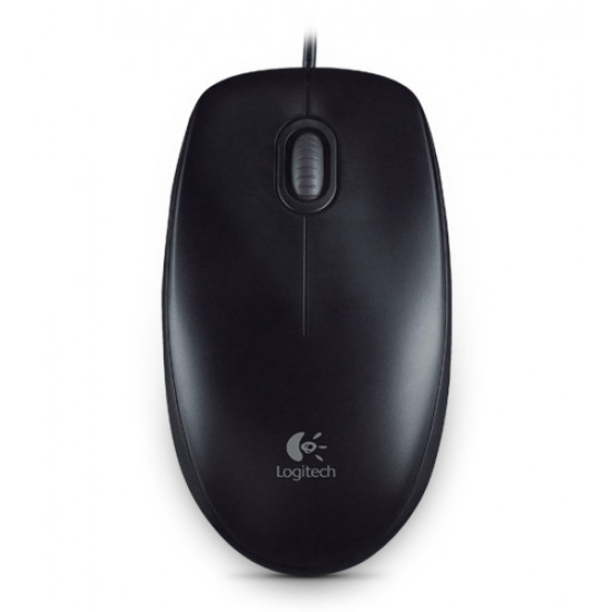 Logitech | Mouse | B100 | Wired | Black