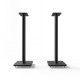 KANTO AUDIO 26 UNIVERSAL BOOKSHELF SPEAKER STANDS - BLACK (PAIR)