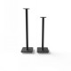 KANTO AUDIO 26 UNIVERSAL BOOKSHELF SPEAKER STANDS - BLACK (PAIR)