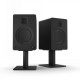 KANTO AUDIO  6 UNIVERSAL DESKTOP SPEAKER STANDS - BLACK (PAIR)