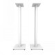 KANTO AUDIO 34 UNIVERSAL BOOKSHELF SPEAKER FLOOR STAND - WHITE (PAIR)