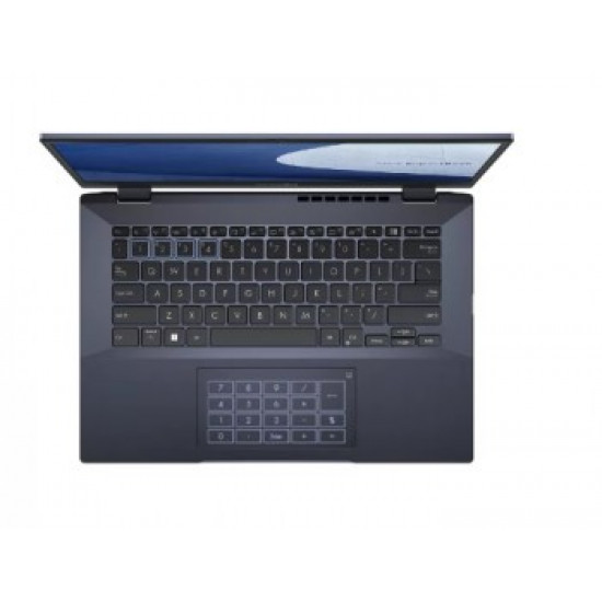 ASUS EXPERTBOOK B5 / 14” FHD/I5-1240P/ 8GB/ 256GB SSD/ W11P/ 3Y/NUMPAD/FINGERPRINT/NORDIC