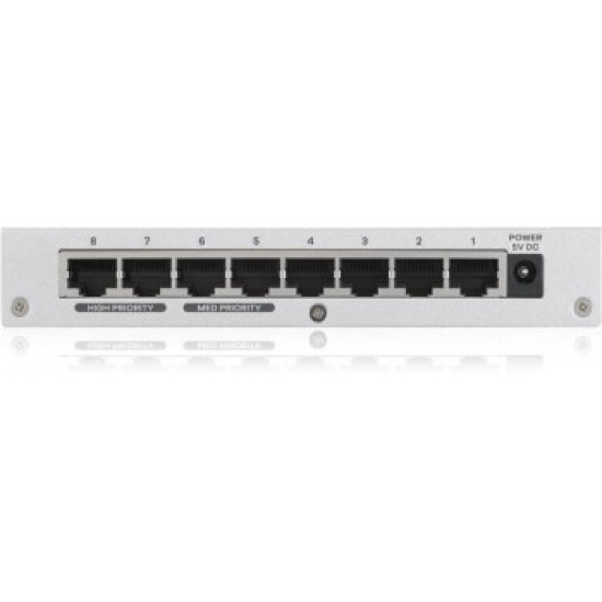 ZYXEL GS-108B V3 8-PORT DESKTOP GIGABIT ETHERNET SWITCH