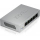 ZYXEL GS1200-5, 5 PORT GIGABIT  WEBMANAGED DESKTOP SWITCH