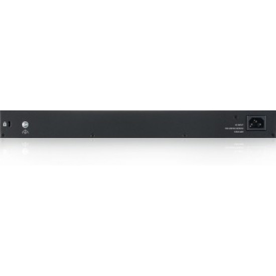 ZYXEL GS1900-24 V2, 24-PORT GBE L2 SMART SWITCH, RACKMOUNT, FANLESS