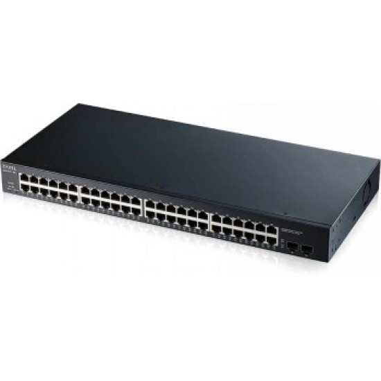 ZYXEL GS1900-48 V2, 48-PORT GBE L2 SMART SWITCH, RACKMOUNT