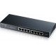 ZYXEL GS1900-8 V2, 8 PORT GBE L2 SMART SWITCH, DESKTOP, FANLESS