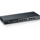 ZYXEL GS1900-8 V2, 8 PORT GBE L2 SMART SWITCH, DESKTOP, FANLESS