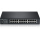 ZYXEL GS1915-24E, 24-PORT GBE SMART SWITCH, HYBRID MODE, STANDALONE OR NEBULAFLEX CLOUD, RACKMOUNT, FANLESS