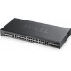 ZYXEL GS1920-48V2, 50 PORT SMART MANAGED SWITCH 48X GIGABIT COPPER AND 4X GIGABIT DUAL PERS., HYBRID MODE, STANDALONE OR NEBULAFLEX CLOUD