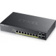 ZYXEL GS2220-10HP,EU REGION,8-PORT GBE L2 POE SWITCH WITH GBE UPLINK (1 YEAR NCC PRO PACK LICENSE BUNDLED)