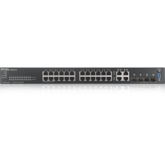 ZYXEL GS2220-28,EU REGION,24-PORT GBE L2 SWITCH WITH GBE UPLINK (1 YEAR NCC PRO PACK LICENSE BUNDLED)