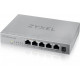 ZYXEL MG-105 5 PORTS DESKTOP 2,5G MULTIGIG UNMANAGED DESKTOP SWITCH