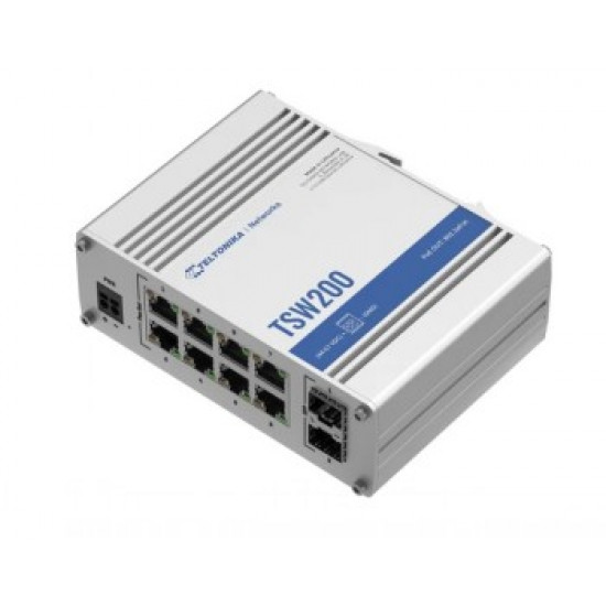 TELTONIKA IOT SWITCH TSW200 POE 8X 30W PORT TSW200000050