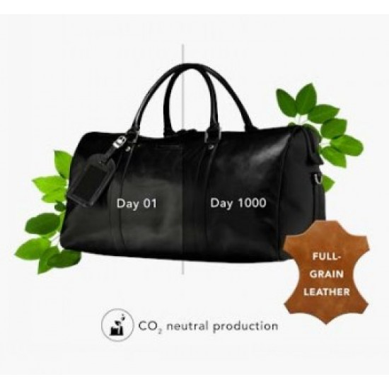 DBRAMANTE1928 KASTRUP 2 WEEKENDER BAG - BLACK (2ND GEN)