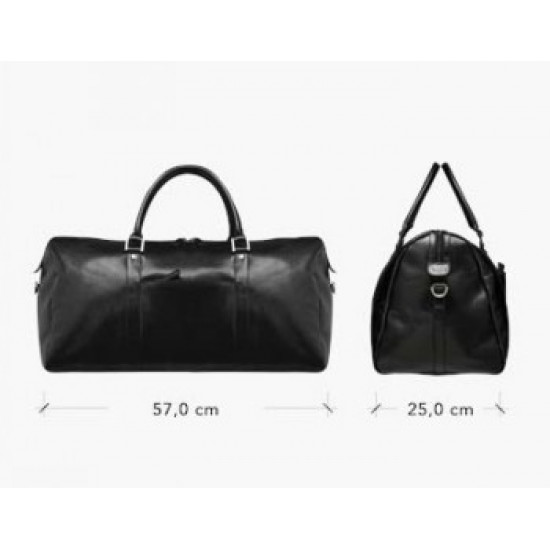 DBRAMANTE1928 KASTRUP 2 WEEKENDER BAG - BLACK (2ND GEN)