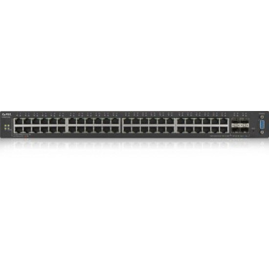 ZYXEL XGS2210-52, 48 PORT GIGABIT L2 MANAGED SWITCH, 4X 10G