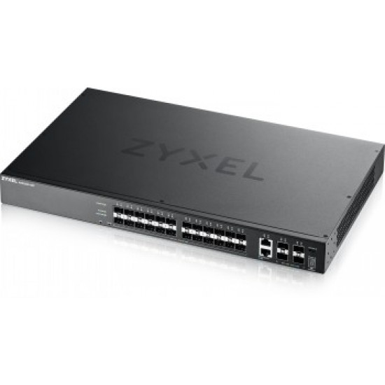 ZYXEL XGS2220-30F, L3 ACCESS SWITCH, 24X1G SFP, 2X10MG RJ45, 4X10G SFP+ UPLINK, INCL. 1 YR NEBULAFLEX PRO