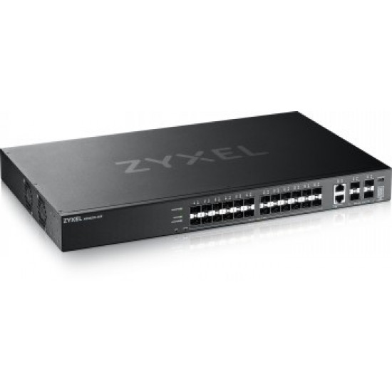 ZYXEL XGS2220-30F, L3 ACCESS SWITCH, 24X1G SFP, 2X10MG RJ45, 4X10G SFP+ UPLINK, INCL. 1 YR NEBULAFLEX PRO