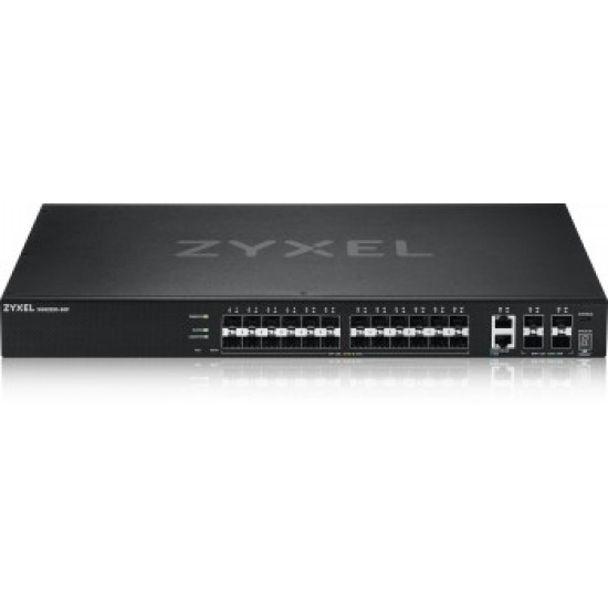 ZYXEL XGS2220-30F, L3 ACCESS SWITCH, 24X1G SFP, 2X10MG RJ45, 4X10G SFP+ UPLINK, INCL. 1 YR NEBULAFLEX PRO