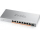 ZYXEL XMG-108 8 PORTS 2,5G + 1 SFP+, 8 PORTS 100W TOTAL POE++ DESKTOP MULTIGIG UNMANAGED DESKTOP SWITCH